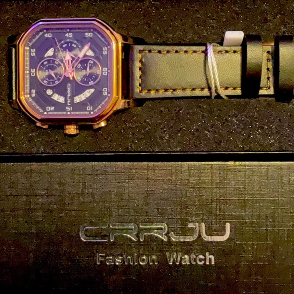 CRRJU Men’s Fashion Watch